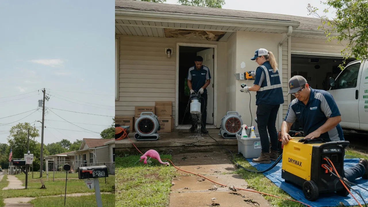 Storm Damage Water Removal in Middle Brook, MO near me